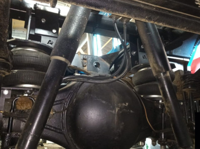 Рис. 9 Наши проекты: Передняя пневмоподвеска на ПАЗ 3206