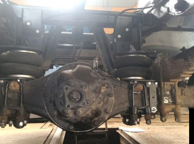 Рис. 7 Наши проекты: Передняя пневмоподвеска на ПАЗ 3206