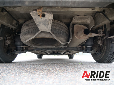 Рис. 4 Наши проекты: Вспомогательная пневмоподвеска на Peugeot Partner