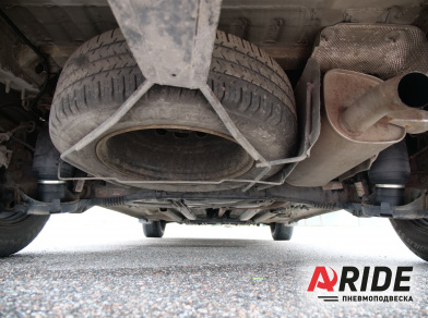 Рис. 3 Наши проекты: Вспомогательная пневмоподвеска на Peugeot Partner