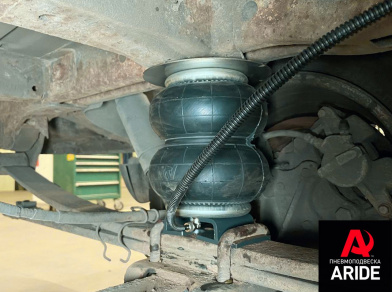 Рис. 2 Наши проекты: Проект установки пневмоподвески на Peugeot Boxer