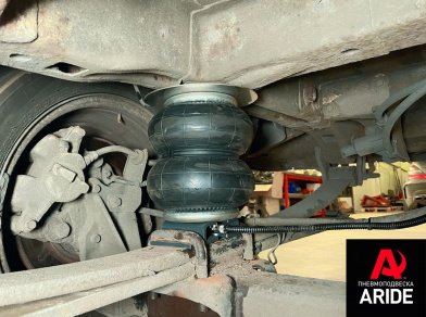 Рис. 3 Наши проекты: Проект установки пневмоподвески на Peugeot Boxer