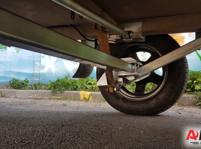 Рис. 3 Наши проекты: Пневматическая подвеска на прицеп Вектор ЛАВ