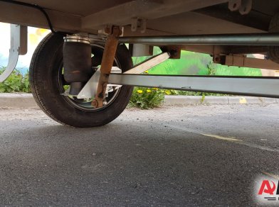 Рис. 2 Наши проекты: Пневматическая подвеска на прицеп Вектор ЛАВ