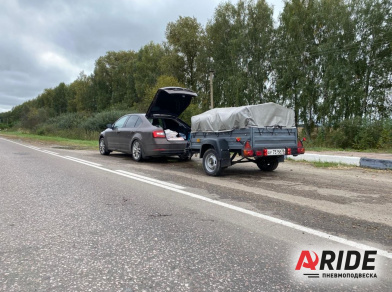 Рис. 1 Наши проекты: Пневматическая подвеска прицеп МАЗ 816200 