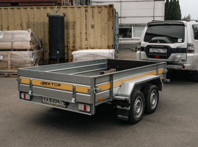 Рис. 1 Пневмоподвеска на прицеп Вектор