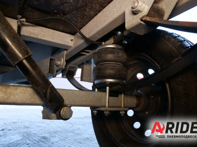 Рис. 4 Наши проекты: Пневмоподвеска на прицеп Вектор ЛАВ 81013