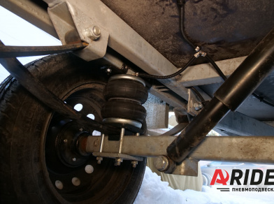 Рис. 5 Наши проекты: Пневмоподвеска на прицеп Вектор ЛАВ 81013