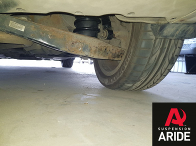 Рис. 5 Наши проекты: Установка вставок в пружины Blackstone на Skoda Superb