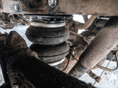 Рис. 2 Пневматические подушки на Тойота Дюна