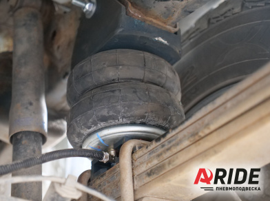 Рис. 3 Наши проекты: Пневмоподвеска на Toyota Hilux 7