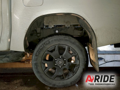 Рис. 4 Наши проекты: Установка вспомогательной пневмоподвески на Toyota Hilux 8 