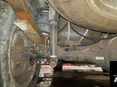 Рис. 9 Наши проекты: Пневмоподвеска Toyota Hilux 8