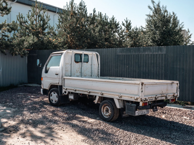 Рис. 2 Пневмоподвеска на Toyota ToyoAce LY112