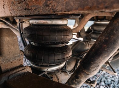 Рис. 7 Пневмоподвеска на Toyota ToyoAce LY112