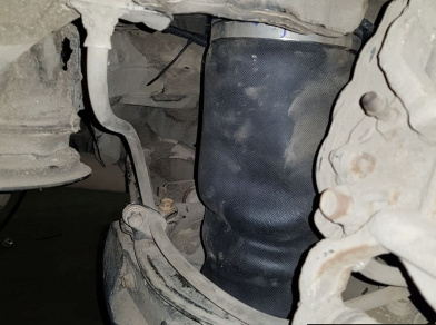 Рис. 7 Наши проекты: Установка пневмоподвески на переднюю и заднюю ось с автоматической системой управления Airlift 3H на Toyota Alphard