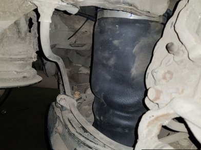 Рис. 7 Наши проекты: Установка пневмоподвески на переднюю и заднюю ось с автоматической системой управления Airlift 3H на Toyota Alphard