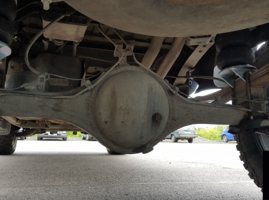 Рис. 2 Наши проекты: Пневмоподвеска на доработанную Toyota Tundra