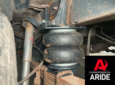 Рис. 2 Наши проекты: Проект установки пневмоподвески на заднюю ось Toyota Tundra