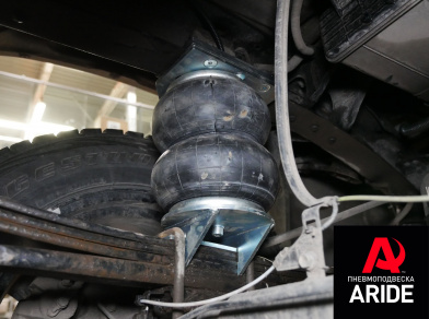 Рис. 4 Наши проекты: Пневмоподвеска задняя ось Тойота Тундра