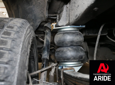 Рис. 6 Наши проекты: Пневмоподвеска задняя ось Тойота Тундра