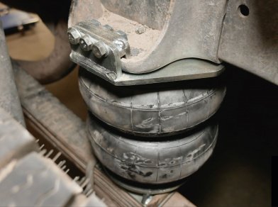 Рис. 5 Наши проекты: Пневмоподвеска на заднюю ось Toyota Tundra