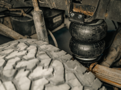 Рис. 4 Наши проекты: Пневмоподвеска на Toyota Tundra