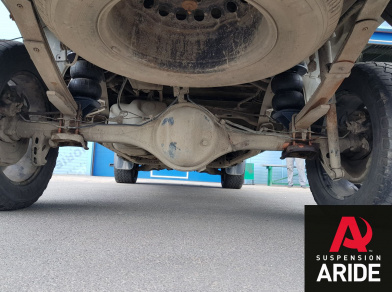 Рис. 12 Наши проекты: Пневмоподвеска на Toyota Tundra для усиления - Этапы установки