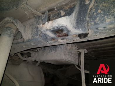 Рис. 9 Наши проекты: Пневмоподвеска на Toyota Tundra для усиления - Этапы установки