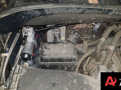 Рис. 22 Наши проекты: Пневмоподвеска на ﻿Toyota Tundra - Фото установки