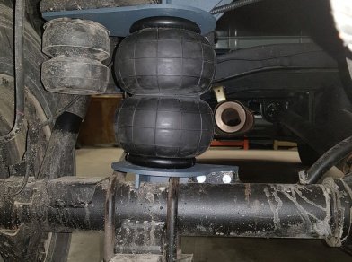 Рис. 7 Наши проекты: Пневмоподвеска на УАЗ Профи (Profi) с гарантией - Этапы установки