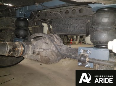 Рис. 4 Наши проекты: Пневмоподвеска на УАЗ Профи (Profi) с гарантией - Этапы установки