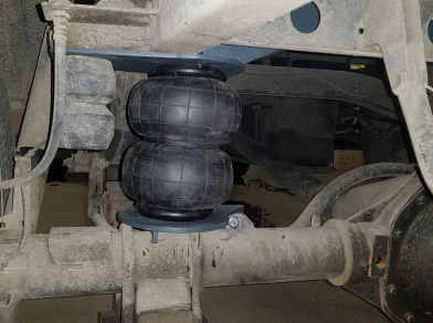 Рис. 2 Наши проекты: Пневмоподвеска на УАЗ Профи (Profi) - Этапы установки