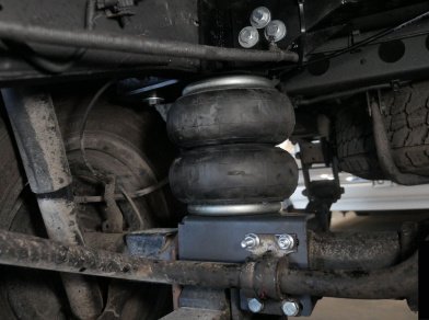 Рис. 3 Наши проекты: Пневмоподвеска на заднюю ось УАЗ Профи