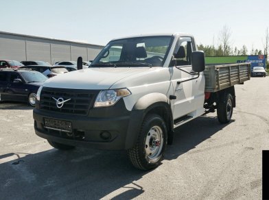 Рис. 1 Наши проекты: Пневмоподвеска на заднюю ось УАЗ Профи