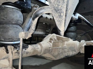 Рис. 6 Наши проекты: Пневмоподвеска на УАЗ Profi Спарка Полуторка