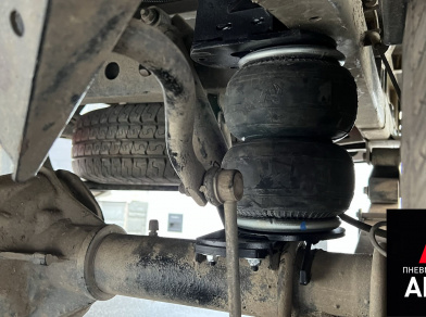 Рис. 8 Наши проекты: Пневмоподвеска на УАЗ Profi Спарка Полуторка