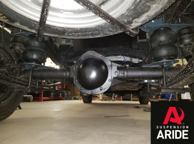 Рис. 4 Наши проекты: Пневмоподвеска на УАЗ Профи (Profi) для грузоподъемности - Этапы установки