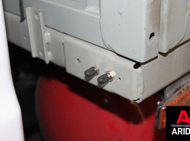 Рис. 4 Наши проекты: Пневмоподвеска на заднюю ось УАЗ Профи Полуторка/Спарка