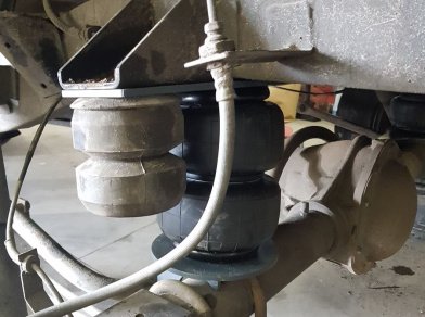 Рис. 9 Наши проекты: Пневмоподвеска на УАЗ Профи (Profi) для усиления - Этапы установки