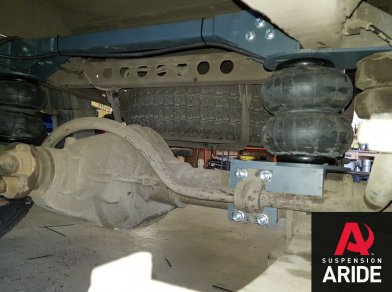 Рис. 6 Наши проекты: Пневмоподвеска на УАЗ Профи (Profi) для усиления - Этапы установки