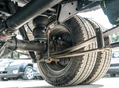 Рис. 4 Наши проекты: Пневмоподвеска на УАЗ Профи 