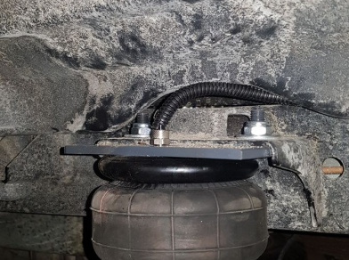 Рис. 15 Наши проекты: Установка пневмоподвески на УАЗ Буханка