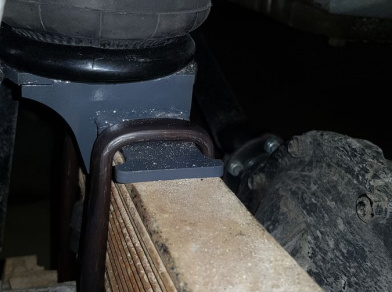 Рис. 12 Наши проекты: Установка пневмоподвески на УАЗ Буханка