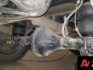 Рис. 6 Наши проекты: Установка пневмоподвески на УАЗ Буханка