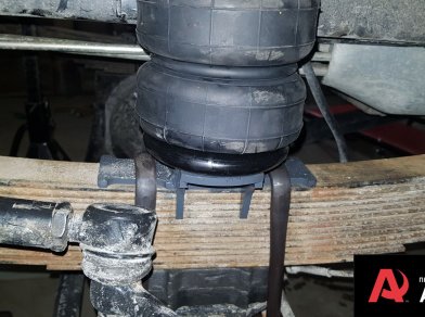 Рис. 4 Наши проекты: Установка пневмоподвески на УАЗ Буханка