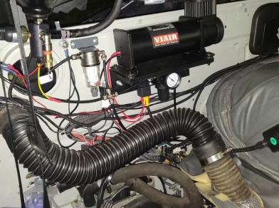 Рис. 5 Наши проекты: Пневмоподвеска на УАЗ 452 (Буханка) - Этапы установки