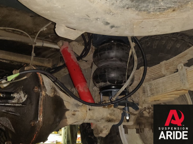 Рис. 4 Наши проекты: Пневмоподвеска на УАЗ 452 (Буханка) - Этапы установки