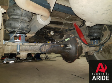 Рис. 12 Наши проекты: Пневмоподвеска на УАЗ 452 (Буханка) - Этапы установки