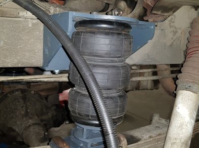 Рис. 6 Наши проекты: Пневмоподвеска на УАЗ 452 (Буханка) - Этапы установки